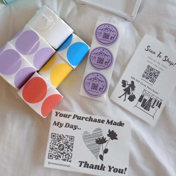 Thermal Printer, Label Holder + Labels! - Picture 14 of 16